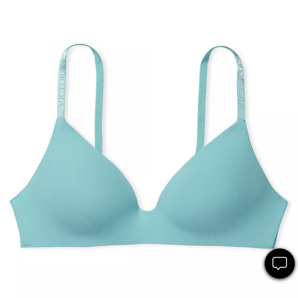 Victoria’s Secret Lightly lined micro rib wireless bra. NWOT. 36DDD.